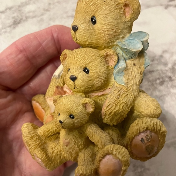 SET OF 4 Vintage BEARS   👀💋❤️🎄🎁 - Picture 3 of 10